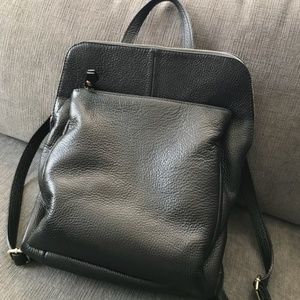 Leather Backpack Purse